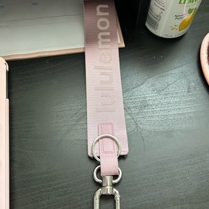 Lululemon keychain